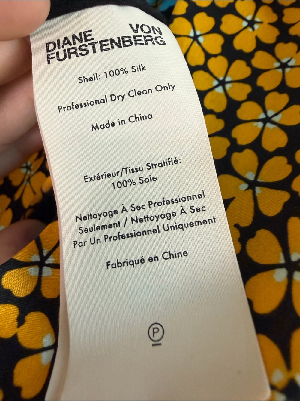 Diane Von Furstenberg 100% silk Bias midi dress sz 6 - Picture 4 of 5